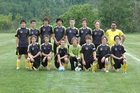 The Sudbury Athletic U-15 boys survived a shootout win over the Caledon Crusaders in their final game, earning a berth in the Ontario Cup Tier II semi-finals in late August.