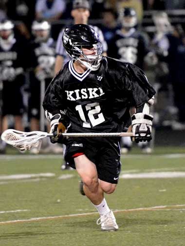 Seen here in action with the Kiski School in Saltsburg (Pennsylvania), Sudburian Jordyn Lacastro has decided to accept a lacrosse scholarship with Queens University in Charlotte, North Carolina