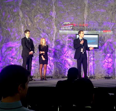 Laurentian Sports Administration students Darby Reive, Kat Schwabe and Matt Jackowetz recently placed second at a prestigious Sports Analytics case study competition at MIT