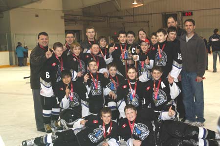 In just their second year of existence, the Nickel City Sons AAA Major Peewees will be making their first appearance at the all-Ontario championships, having captured the NOHA title in early March